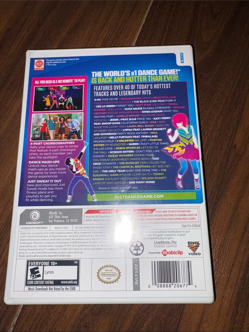 Just Dance 3 (Blue) - Ubisoft Wii Dance Game